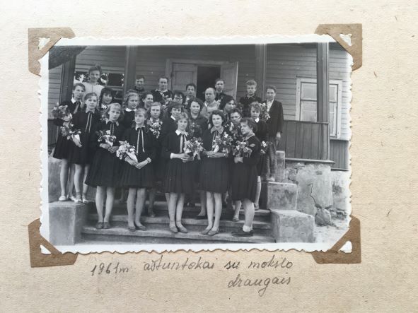 Dubingiu mokykla_1961