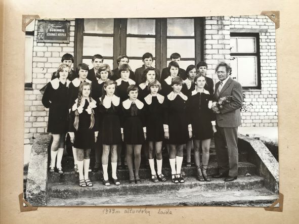 Dubingiu mokykla_1979